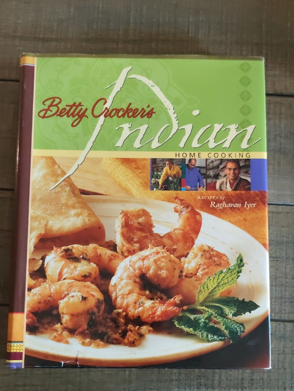 Betty Crocker’s Indian Home Cooking Cookbook - Green & Brown Cover